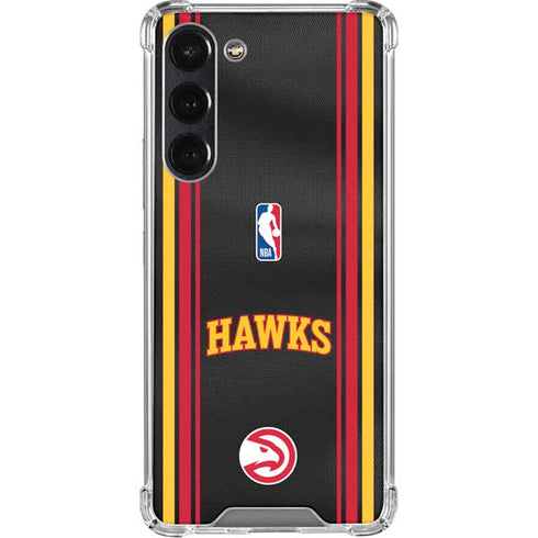 NBA Atlanta Hawks Jersey Galaxy S23 FE Clear Case